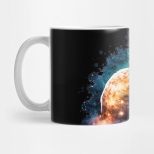 Year of the rabbit chinese zodiac sign colorful galaxy Mug